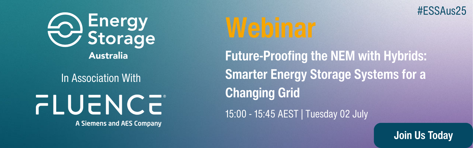 Energy Storage Summit Australia Banner
